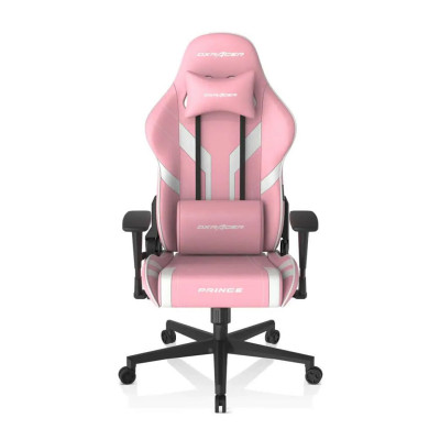 DXRacer Prince Series Gaming Chair - Pink White